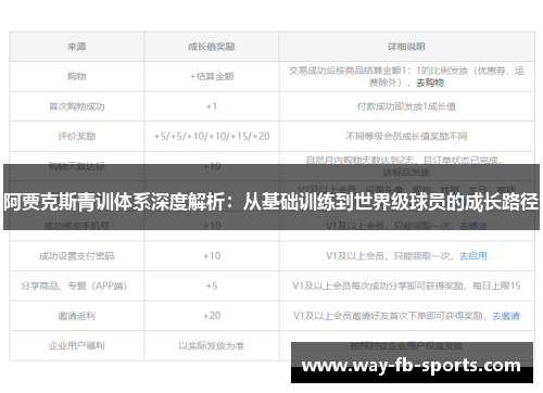 阿贾克斯青训体系深度解析:从基础训练到世界级球员的成长路径 阿贾克斯青训体系深度解析:从基础训练到世界级球员的成长路径